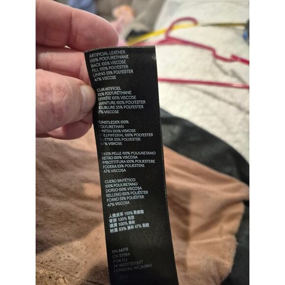 We The Free Black Leather Jacket - Picture 5 of 6